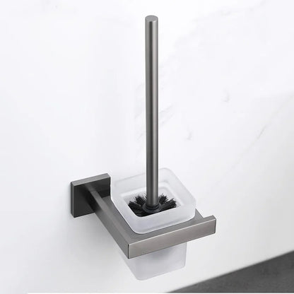 Gunmetal Stainless Steel Bathroom Accessorie Hardware Towel Rack