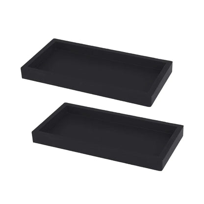 Thickened Bathroom Counter Tray Rectangular Lightweight Silicone