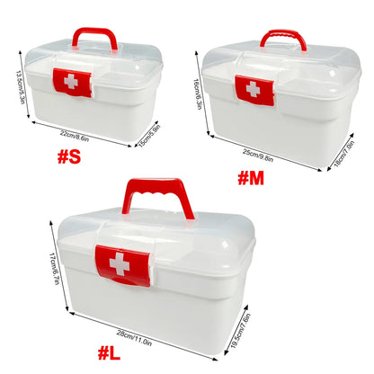 1pcs 2-Tier Medicine Organizer - Medicine Cabinet Handle