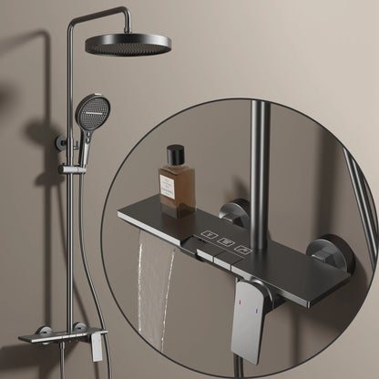 Newly Piano Bathroom Shower Premium Brass Cold Bathroom