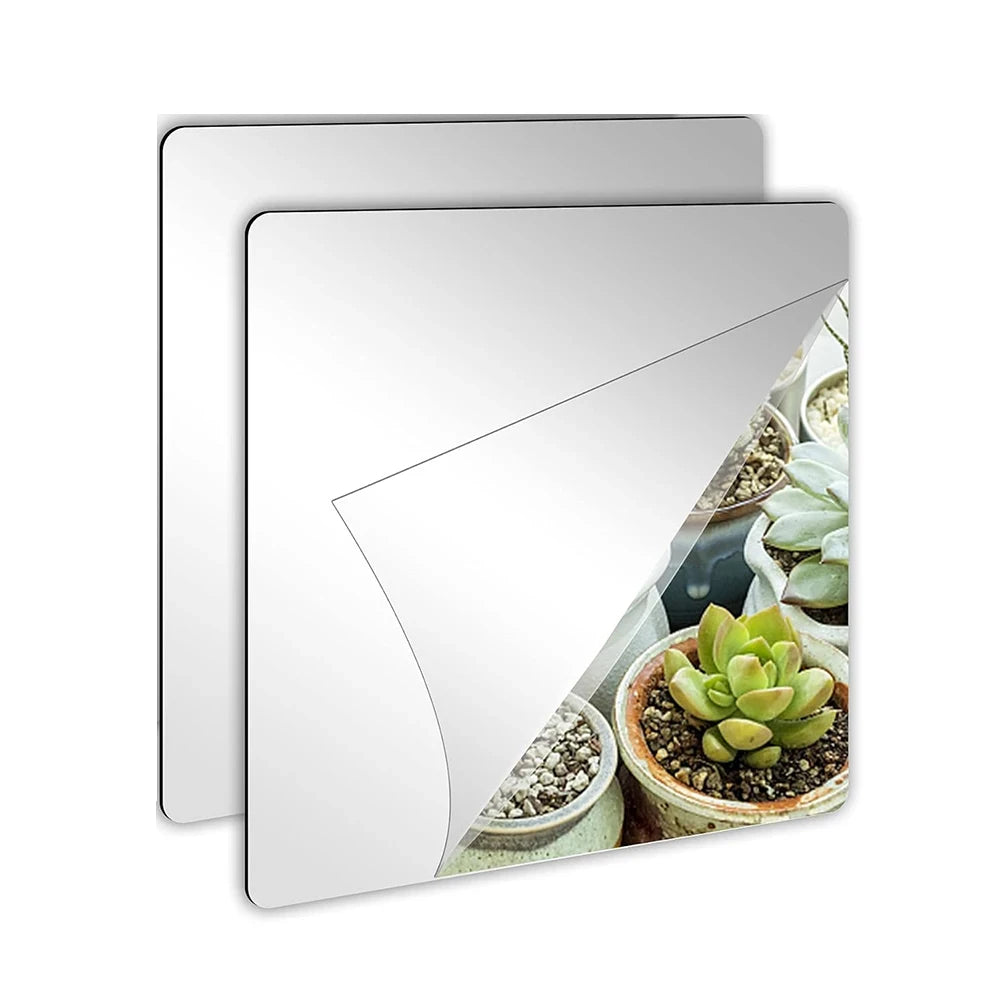 2mm Acrylic Mirror Wall Stickers Unbreakable Acrylic Full