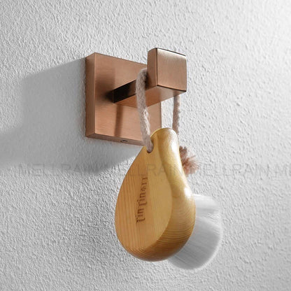 Brushed Rose Gold Bathroom Hardware Square Bath Toilet