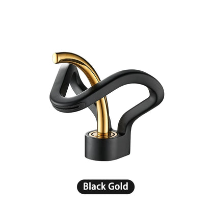 Black Gold Basin Faucet Bathroom Washbasin Water Mixer