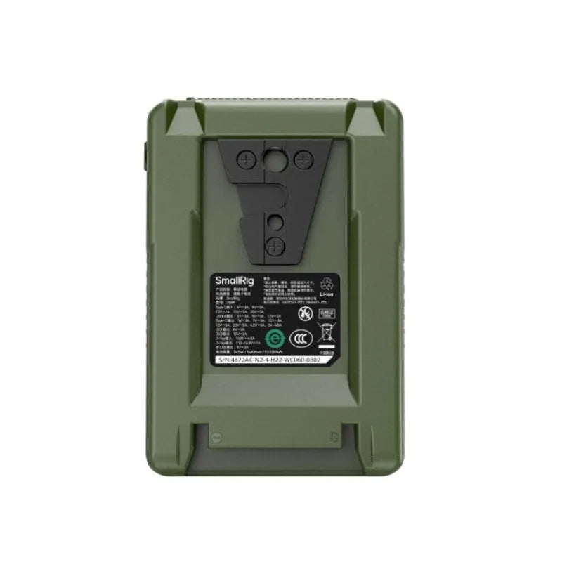 Smallrig Vb99/Vb50 V-Mount Battery Fast Charging 6800mah/3400mah