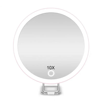 10/20/30x Magnifying Mirror Led Light Tweezers 360 Degrees