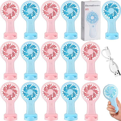12-100 Mini Handheld Fan Bulk Wedding Fan Usb