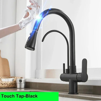 Ways Touch On Filter Faucets Of Pull Down