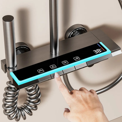 High-End Functions Bathroom Shower Faucet Digital Temperature