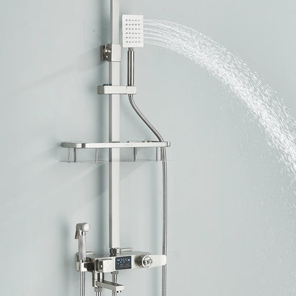 Ulgksd Thermostatic Shower Faucet Full Bathroom Rainfall Mixer