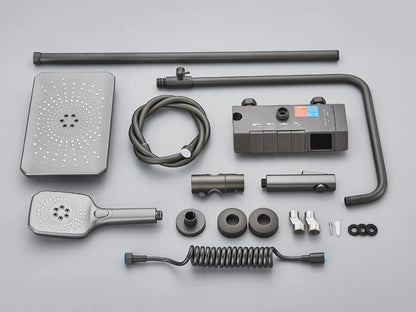 Rainfall Bathroom Shower System Digital Piano Key Shower