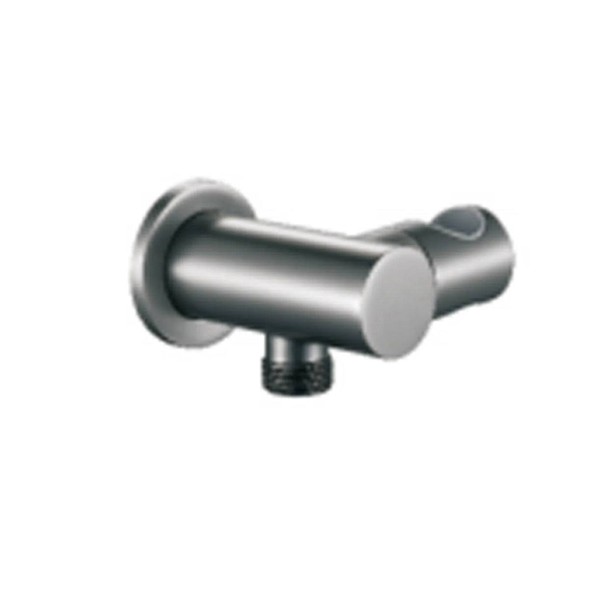Wall-Mounted Shower Base Chrome Black Gold Square Hand-Held