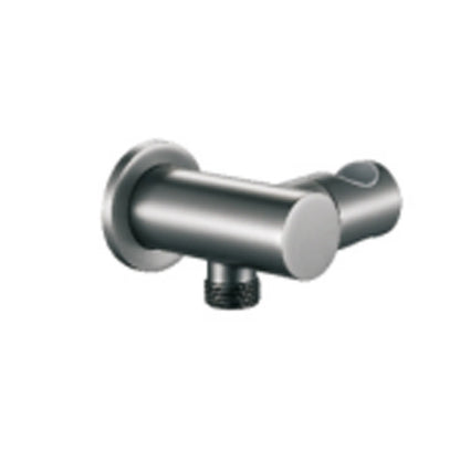Wall-Mounted Shower Base Chrome Black Gold Square Hand-Held