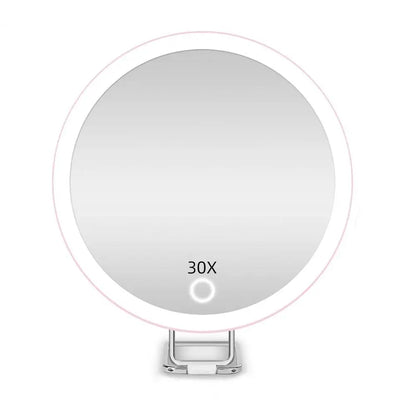 10/20/30x Magnifying Mirror Led Light Tweezers 360 Degrees