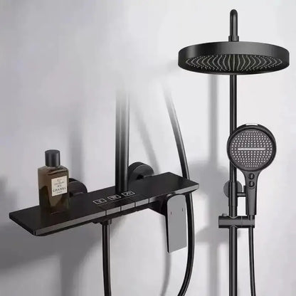 Rose Gold Bathroom Shower Cold Mixer Bath Shower