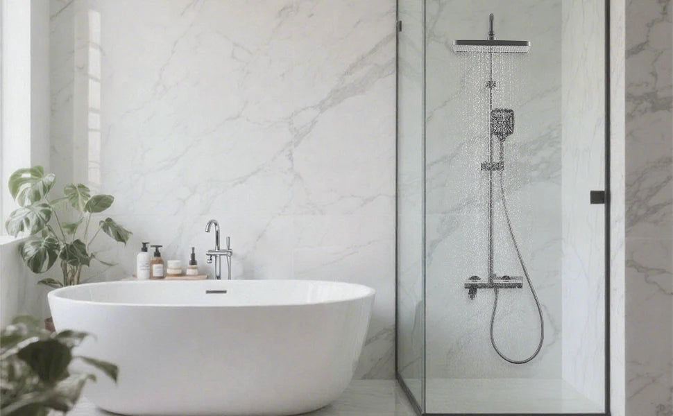 Bathroom Faucet Foldable Spout 180 Swivel Spout Showerhead
