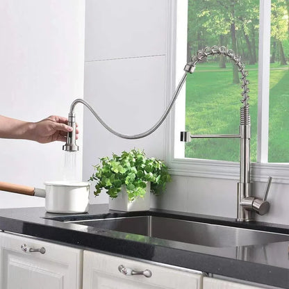 Gegve Smart Infrared Sensing Inductive Pull-Out Sink Faucet