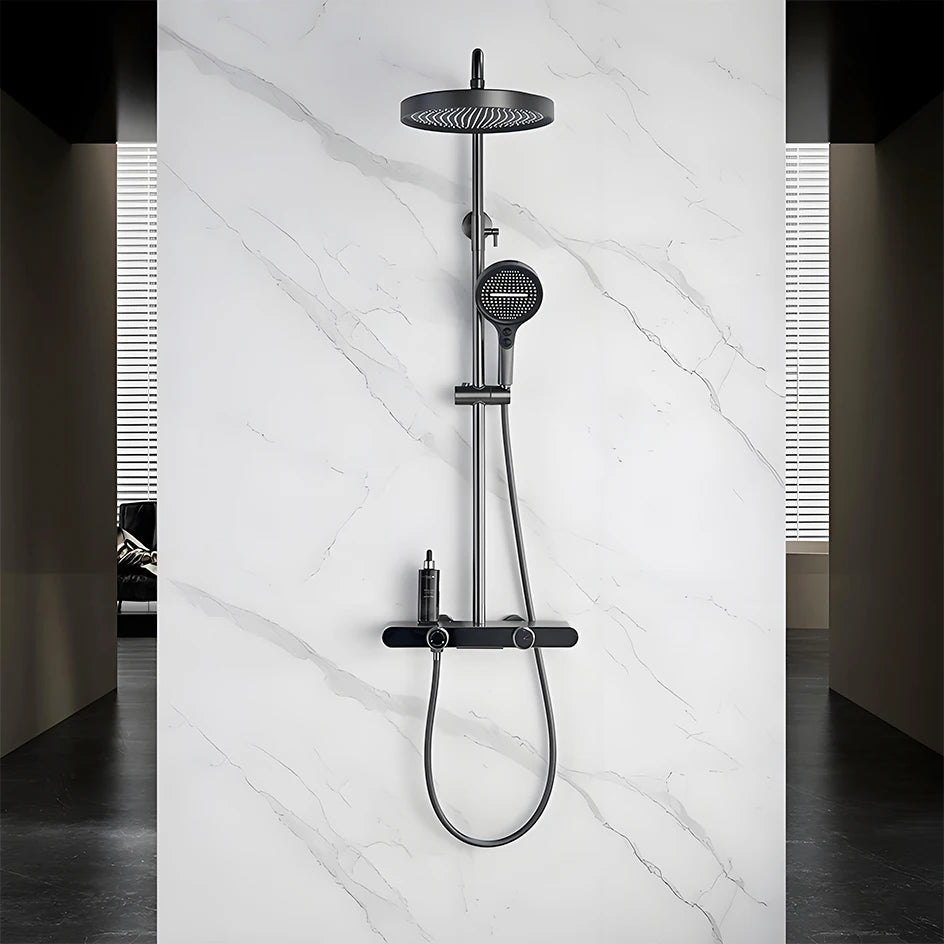 Vgx Gold Shower System Bathroom Shower Faucet 3-Way
