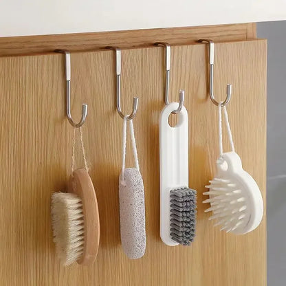 Stainless Steel Hook Double S-Shape Hook Punching Bathroom
