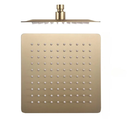 Square Rain Shower Head 304 Stainless Steel Ceiling