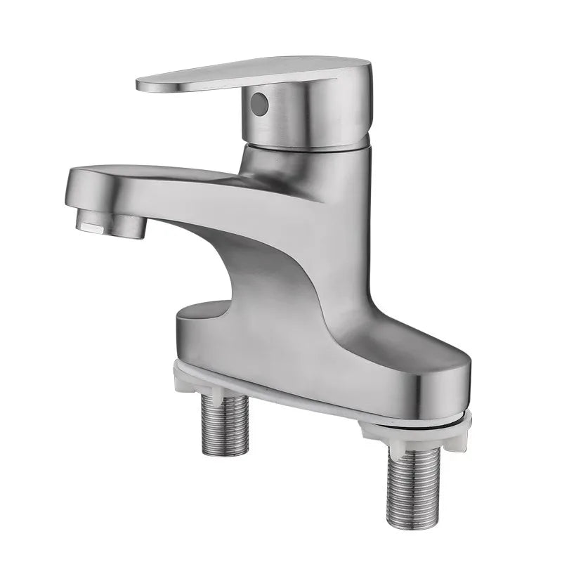 Washbasin Sink Faucet Deck Mounted 304 Stainless Steel