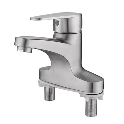 Washbasin Sink Faucet Deck Mounted 304 Stainless Steel