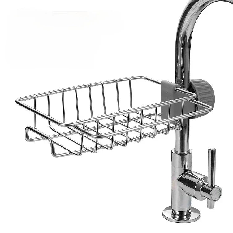 Sink Faucet Shelf Bathroom Shelf Soap Sponge Drain
