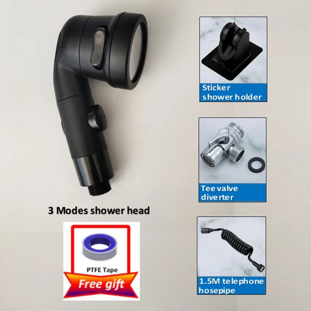 Shower Faucet Handheld Shower Head Spray Tap Extender
