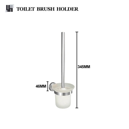 Brushed Nickel Bathroom Towel Bar Bath Robe Hook