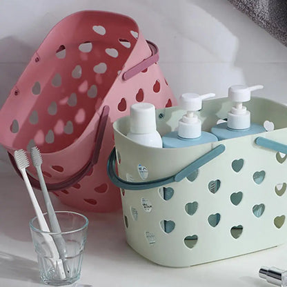 Shower Caddy Drainage Holes Plastic Bath Basket College