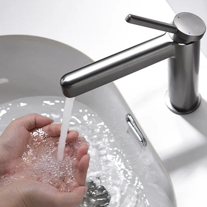 Arrival Gray Black Bathroom Basin Faucet Handle Hole