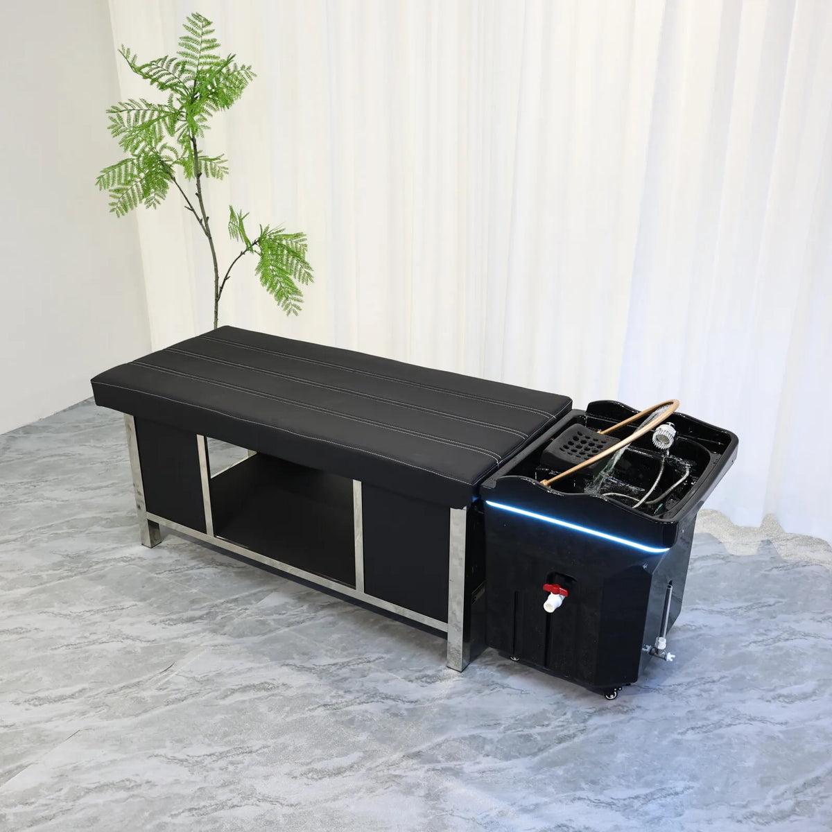 Head Spa Shampoo Basin 60l Water Storage Tank