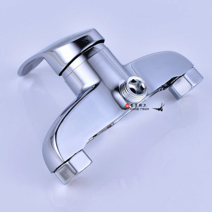 Brass Shower Faucet Mixer Valve Shower Head Hidden