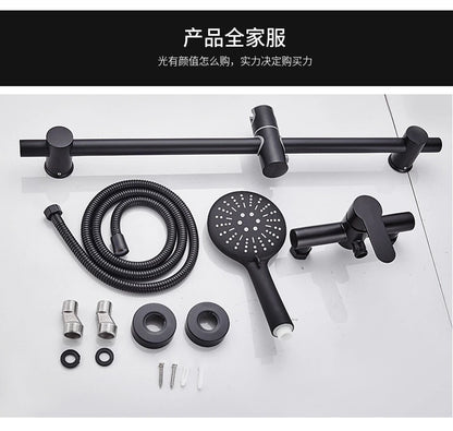 Shower System Faucet 304 Stainless Steel Wall Mount