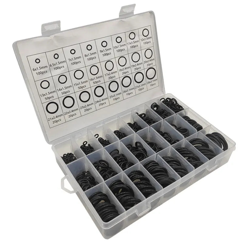 O-Ring Assortment Kit Nitrile Rubber High Pressure Nbr