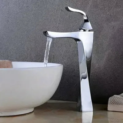 Design Basin Faucet Black Chrome Bathroom Sink Faucet