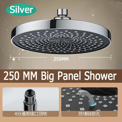 6/9 Inch Large Flow Supercharge Rain Shower Head