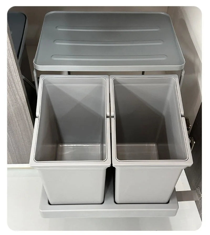Sink Cabinet Door Connect Waste Bins Creative Waterproof