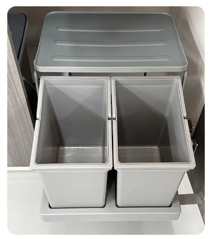 Sink Cabinet Door Connect Waste Bins Creative Waterproof