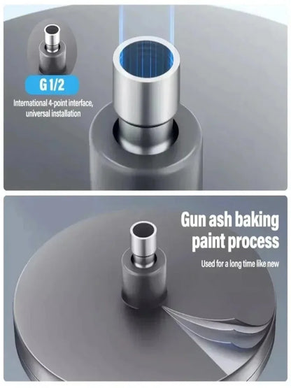 Modes Rainfall Shower Head Bathroom High Pressure Top
