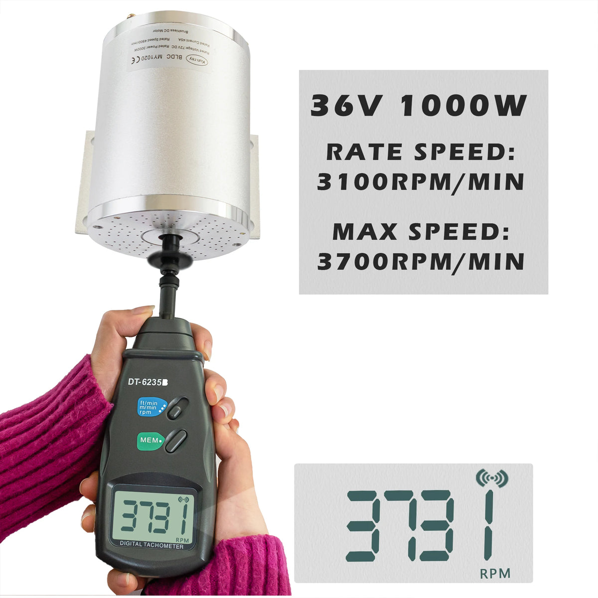 Kunray 1000w/1500w/1600w/1800w Electric Scooter Conversion Kits