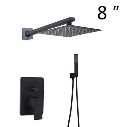 Kemaidi Bathroom 2-3 Way Shower Faucet Black 3-Functions