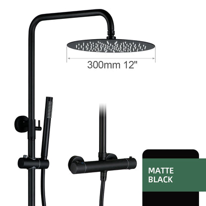 Shower System Thermostatic Shower Faucet Thermostat Bathroom