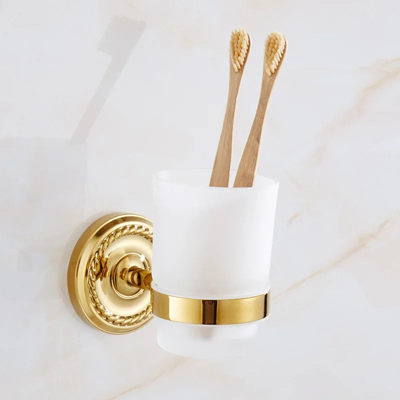 Gold Bath Hardware Bathroom Shelf Soap Dish Toilet