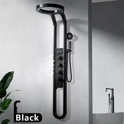 Luxury Wall Mounted Spa Massage Shower Panels System