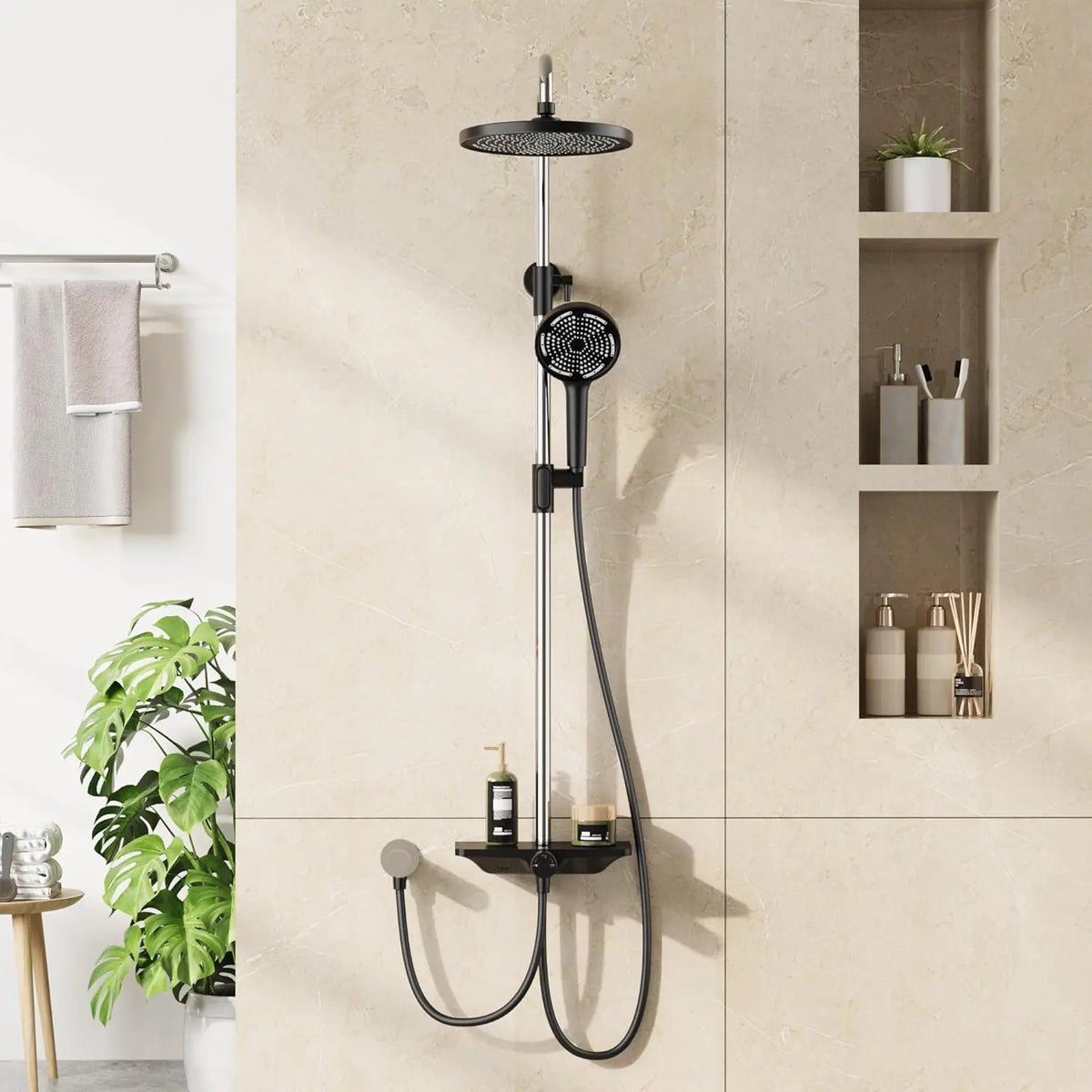 Bathroom Shower System Sets Without Tap Stainless Steel