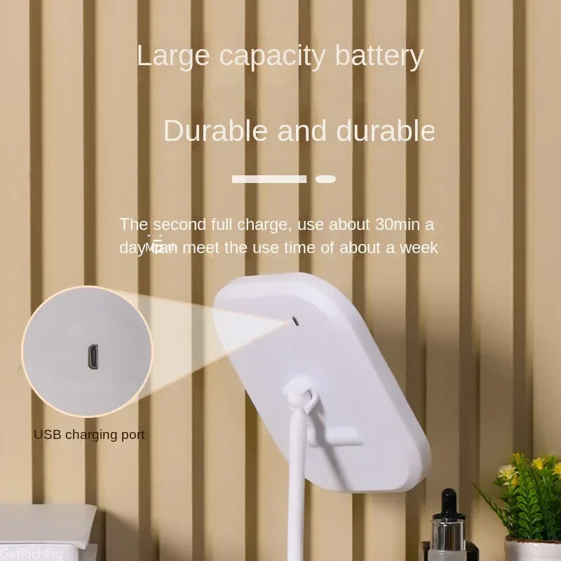 Unique Designer Vanity Mirror Three Colorsledlight Makeup Mirror