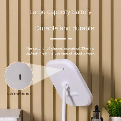 Unique Designer Vanity Mirror Three Colorsledlight Makeup Mirror