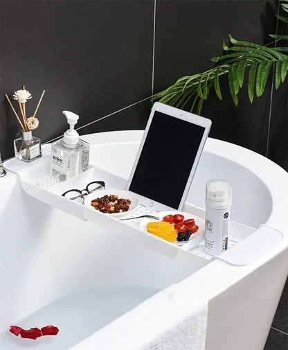 Bathtub Shelf Extendable Bathroom Bathtub Tray Shower Caddy