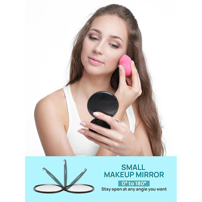 1x/40x Compact Magnifying Mirror Travel Makeup Inch Small