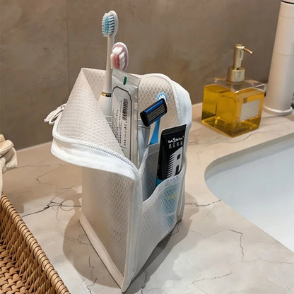 Breathable Mesh Shower Caddy & Makeup Organizer -